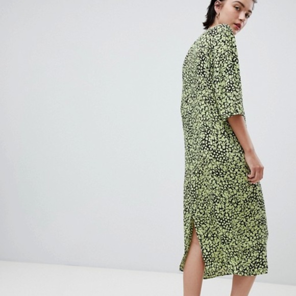 Plus Size Floral Print Bell Sleeve Midi Dress A-Line Short Sleeves Women Party Dress Bohemian Maxi Dress Holiady Vestido main image 1